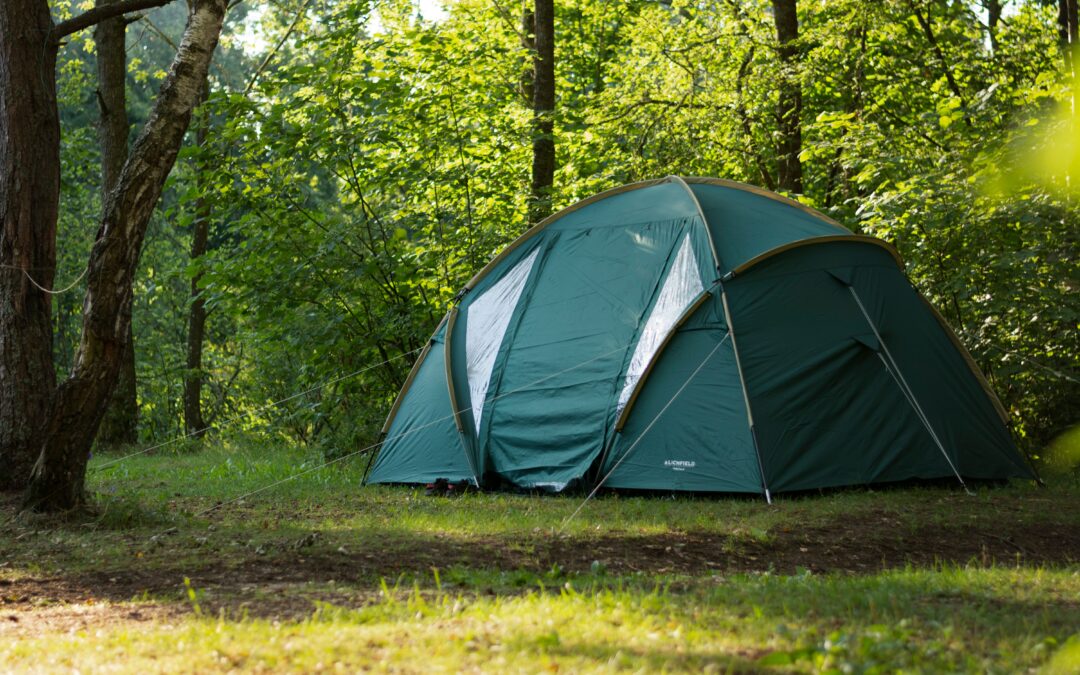 camping en emplacement nu pour tente en pleine nature