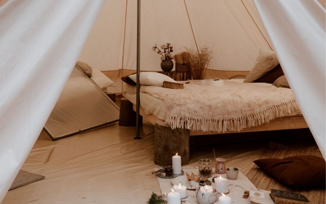 glamping camping sous tente insolite
